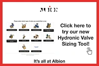 Click here to view our new Hydronic Valve Sizing Tool 