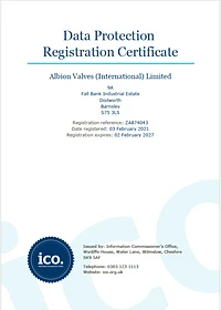 ICO Albion Valves (International) Limited