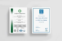 Certificates and Approvals
