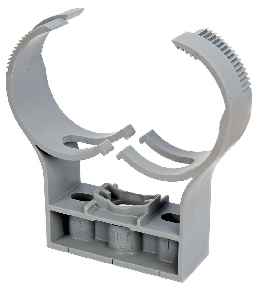 CLIC Pipe Clamps dia 63 - 127mm.