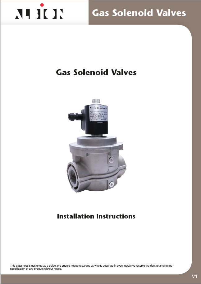 Gas Solenoid Valves