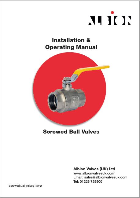 Screwed Ball Valves