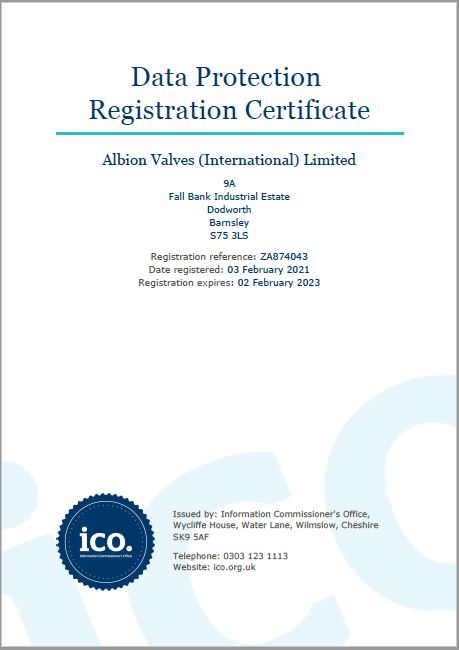 ICO Albion Valves (International) Ltd