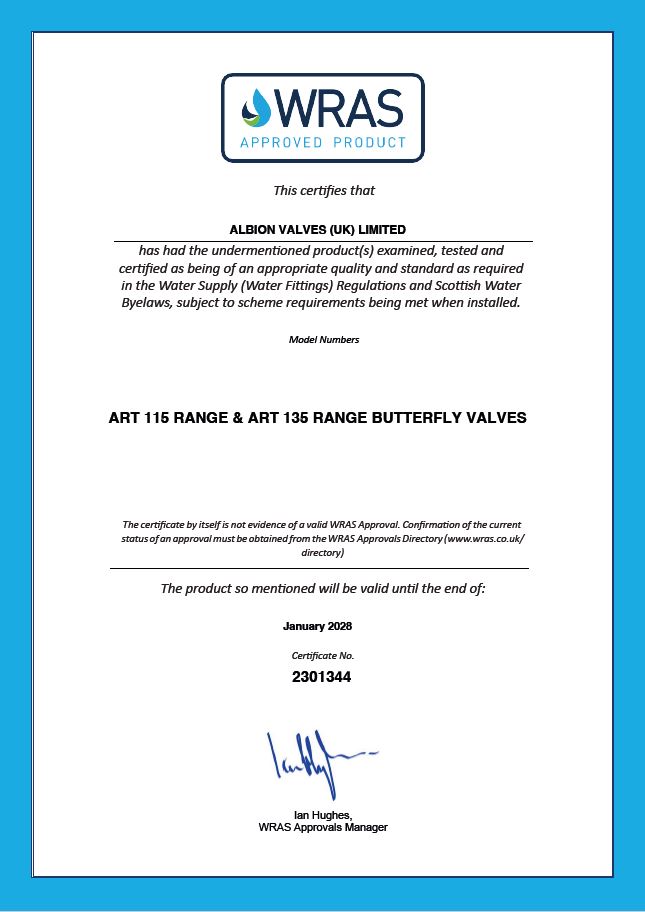 ART 115 & 135 WRAS