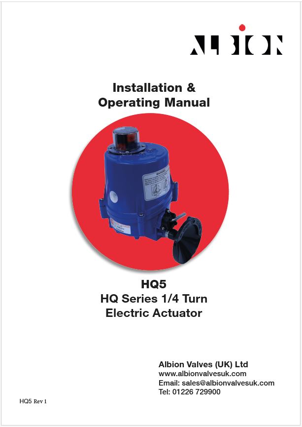 HQ5 Electric Actuator